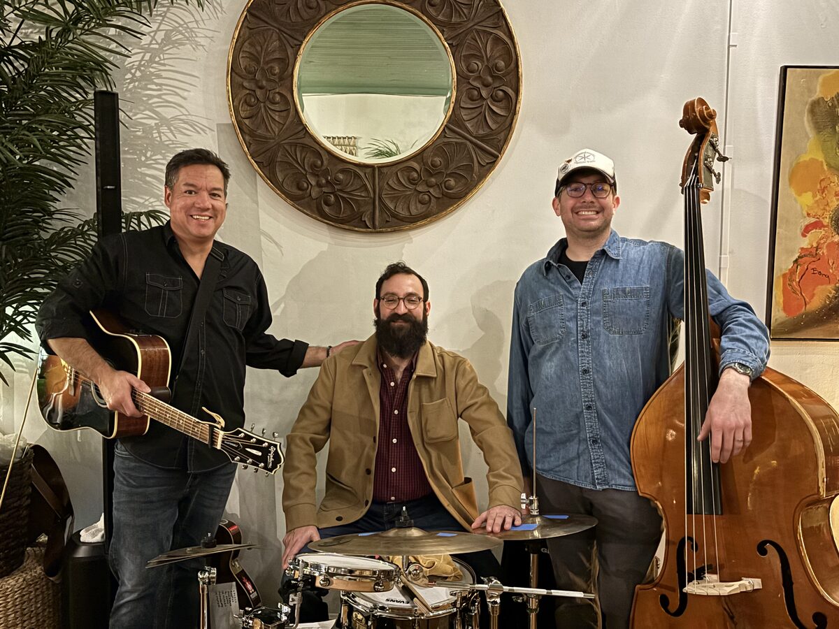 Don Saint John band photo — Ben Bowne, Nate Johnston, and Zach Hall